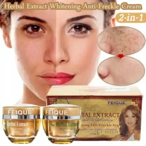 FEIQUE Herbal Extract Whitening Anti Freckle 2 in 1 Set